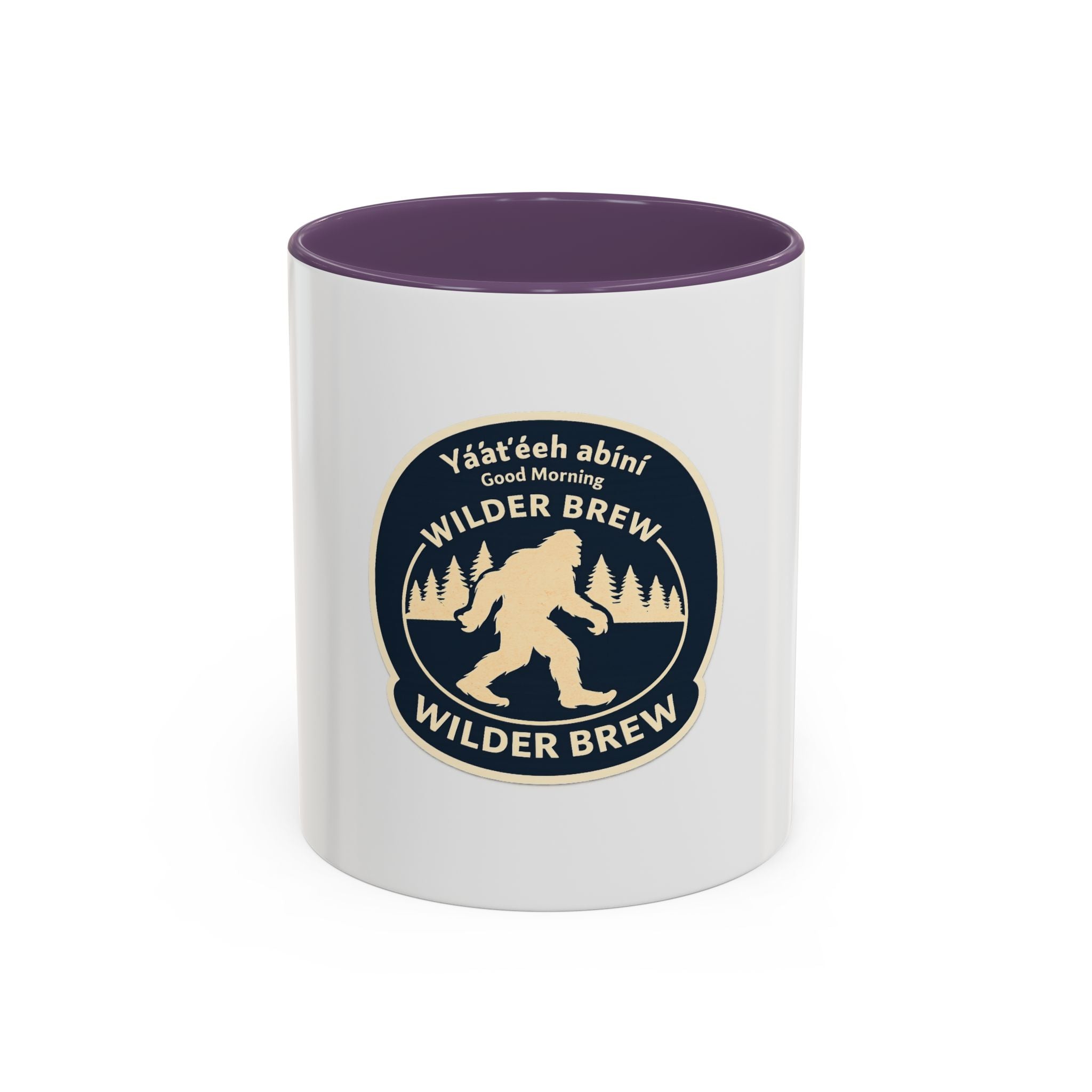 Wilder Brew Coffee Mug — Sasquatch Morning Brew Accent Mug (11/15 oz)