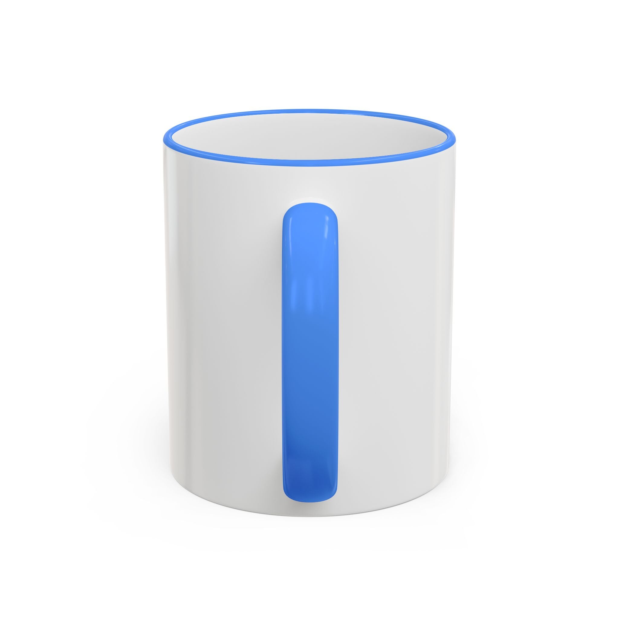 Bigfoot Group Accent Rim Mug — "Ramah NM Bigfoot Group" Coffee Cup (11oz & 15oz)