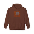 Husrah Report Hoodie — Earth-Tone Graphic Pullover