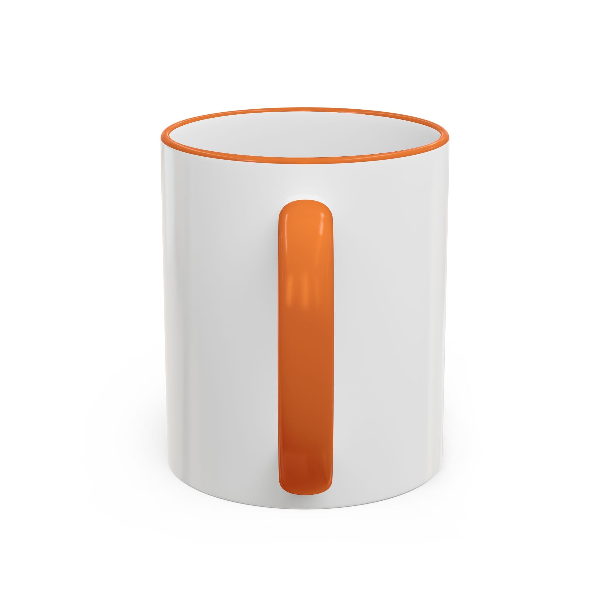 Bigfoot Group Accent Rim Mug — "Ramah NM Bigfoot Group" Coffee Cup (11oz & 15oz)