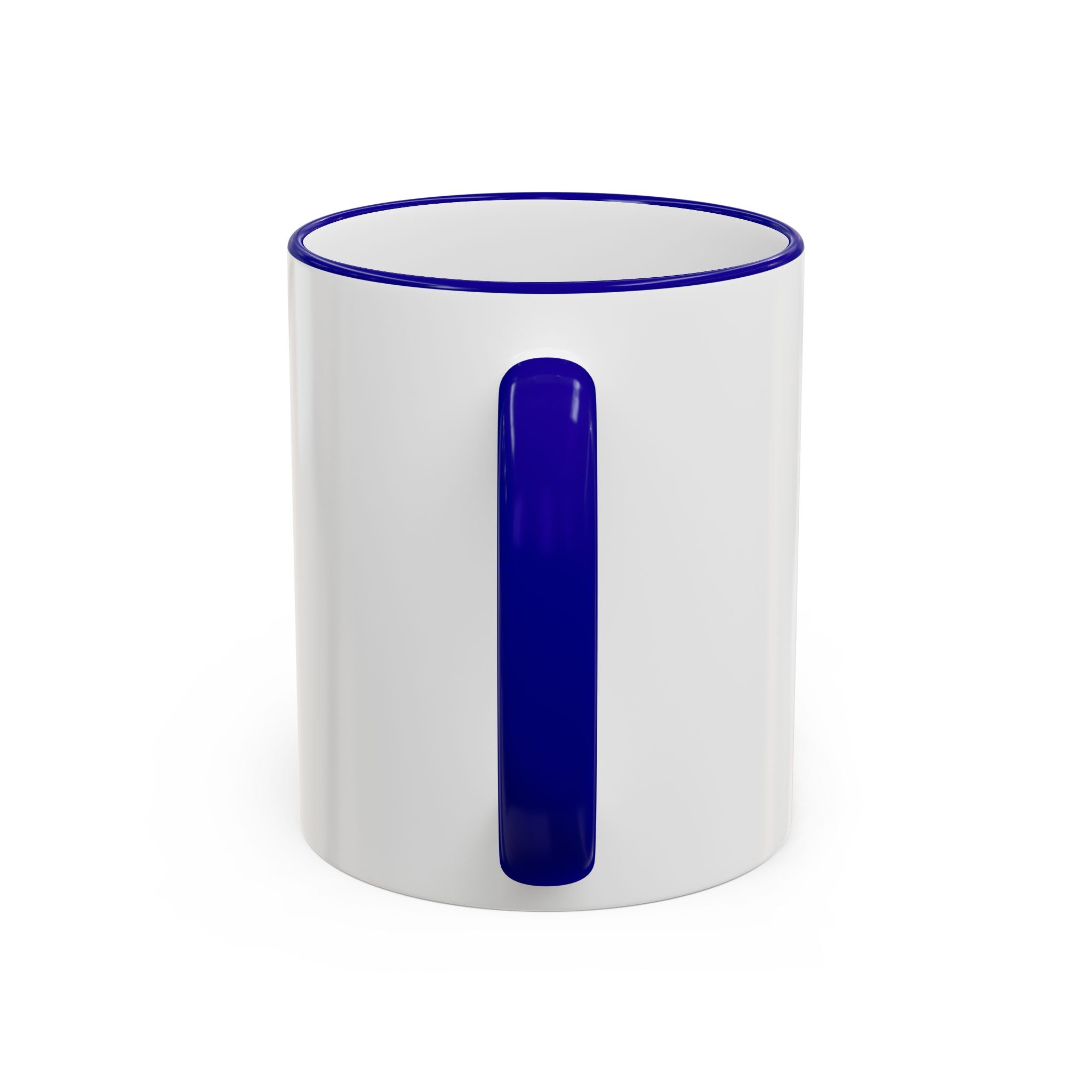 Bigfoot Group Accent Rim Mug — "Ramah NM Bigfoot Group" Coffee Cup (11oz & 15oz)