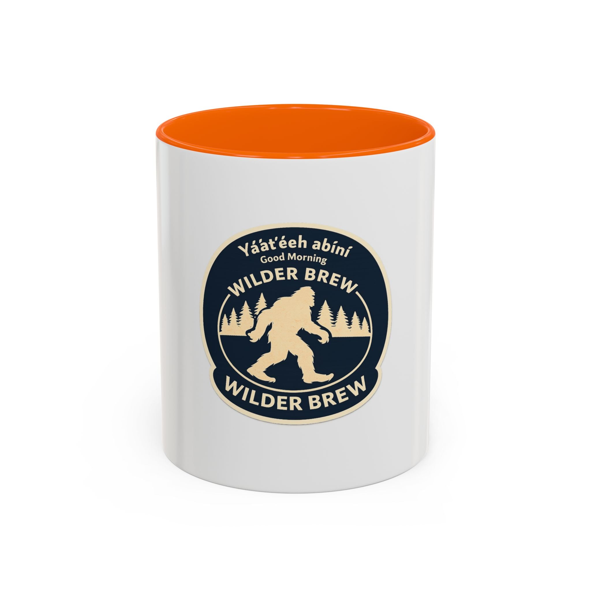 Wilder Brew Coffee Mug — Sasquatch Morning Brew Accent Mug (11/15 oz)