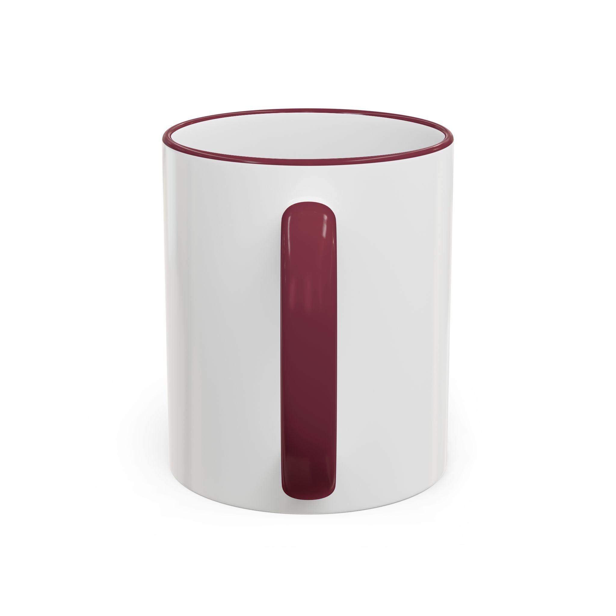 Bigfoot Group Accent Rim Mug — "Ramah NM Bigfoot Group" Coffee Cup (11oz & 15oz)