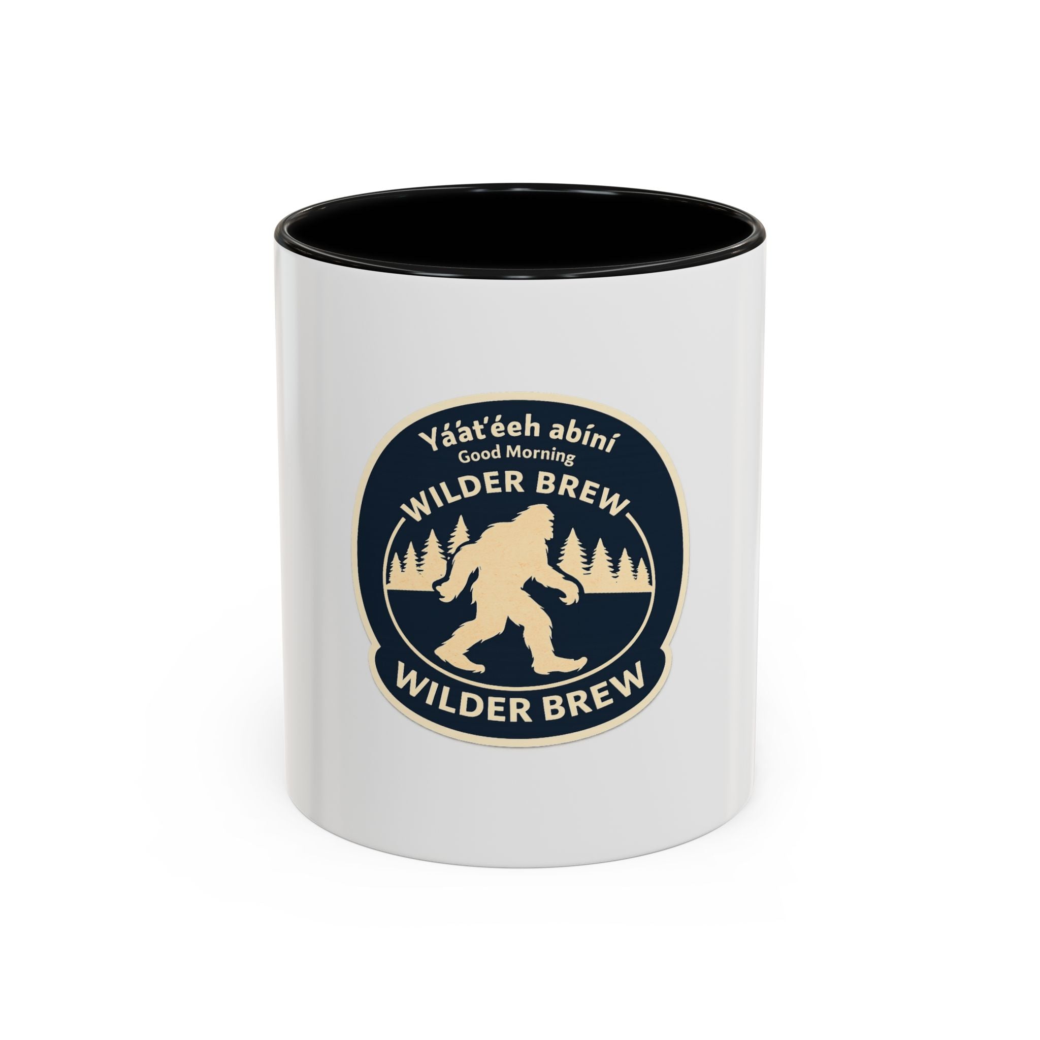 Wilder Brew Coffee Mug — Sasquatch Morning Brew Accent Mug (11/15 oz)