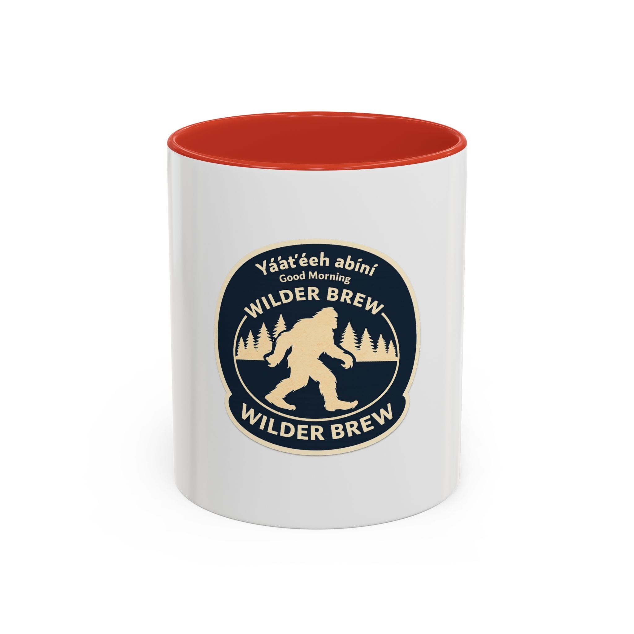 Wilder Brew Coffee Mug — Sasquatch Morning Brew Accent Mug (11/15 oz)