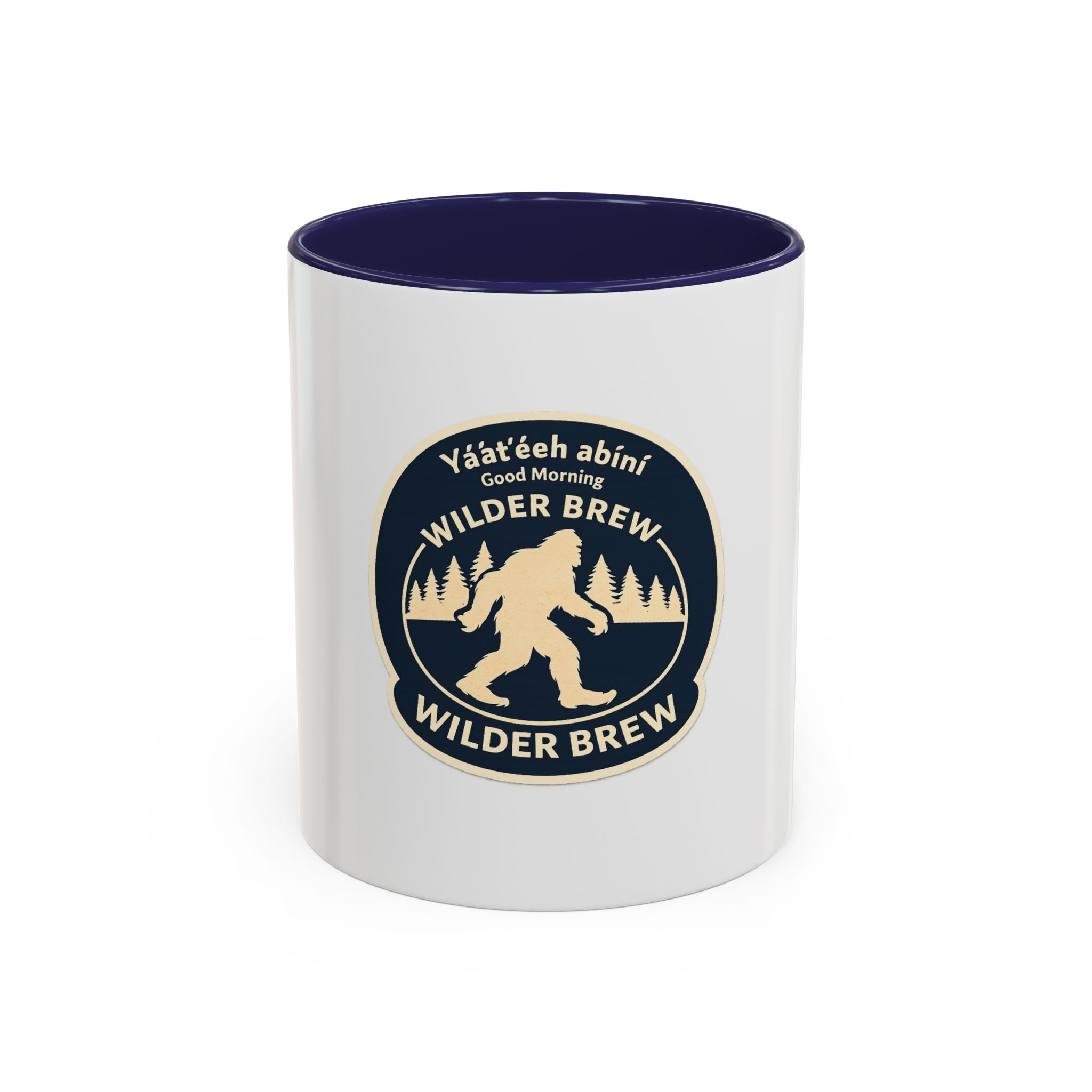 Wilder Brew Coffee Mug — Sasquatch Morning Brew Accent Mug (11/15 oz)