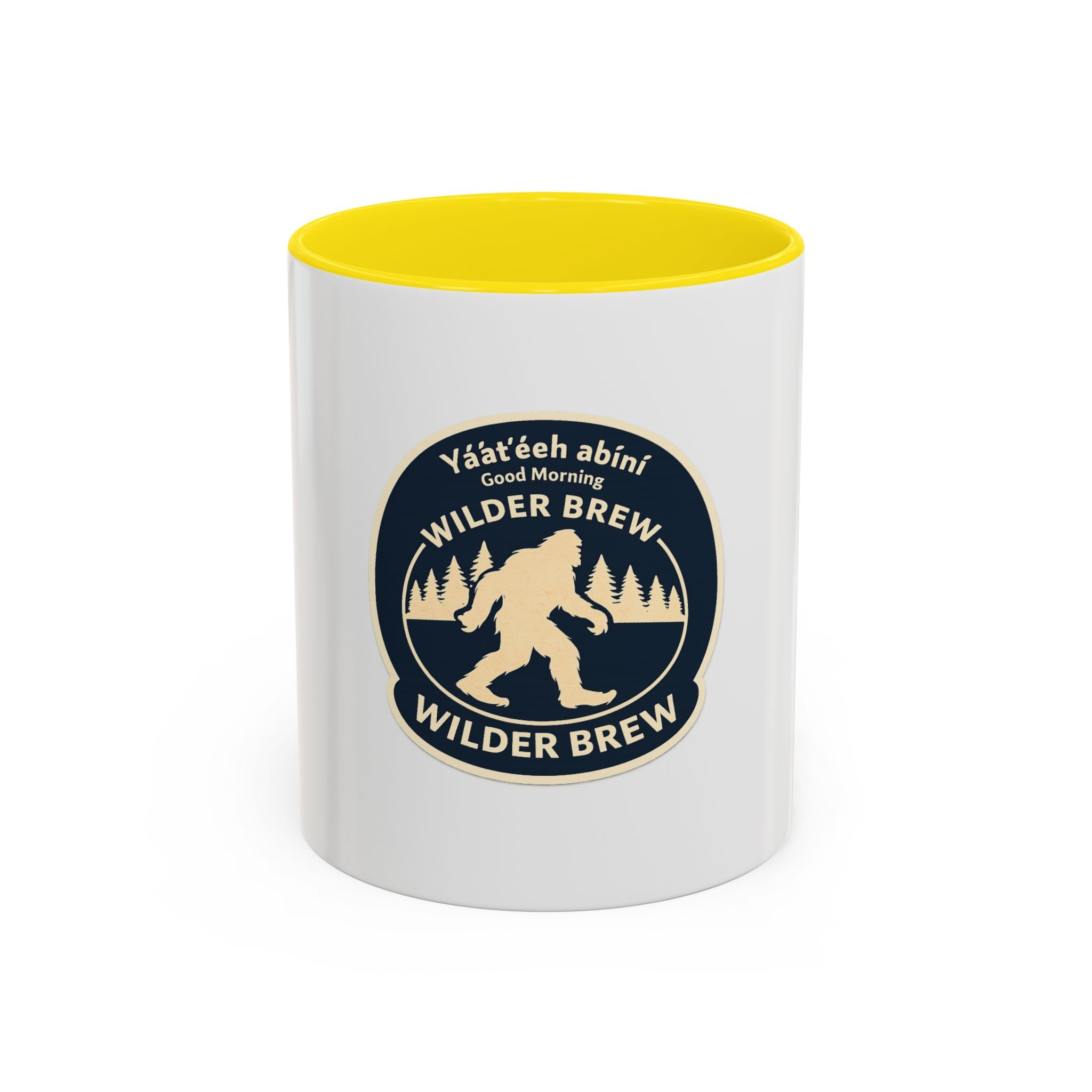 Wilder Brew Coffee Mug — Sasquatch Morning Brew Accent Mug (11/15 oz)