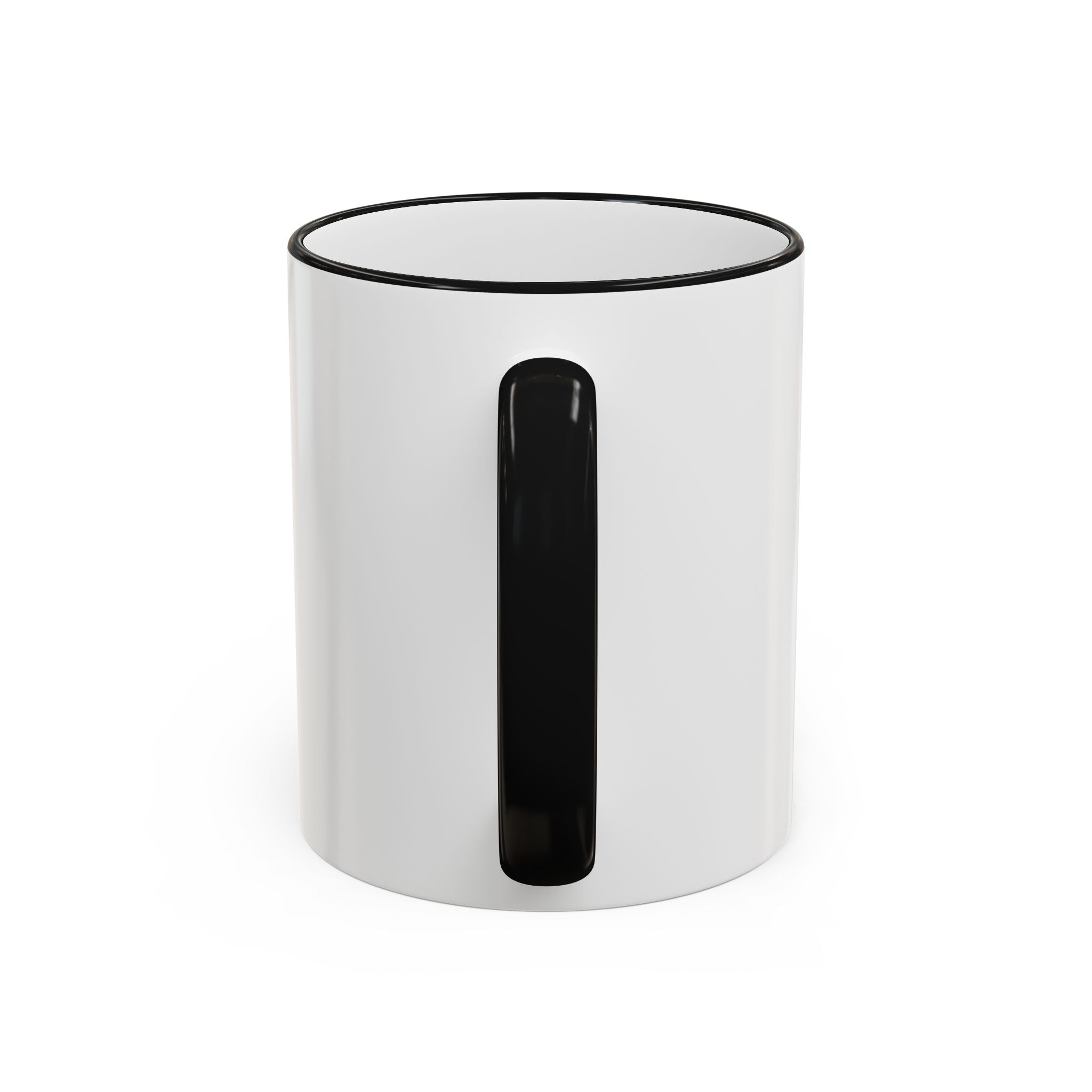 Bigfoot Group Accent Rim Mug — "Ramah NM Bigfoot Group" Coffee Cup (11oz & 15oz)